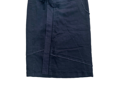 Adjustable Wrap Denim Skirt – Y2K Utility